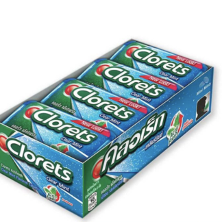 CLORETS S Candy Clear Mint 35 Pills X 12 Pcs
