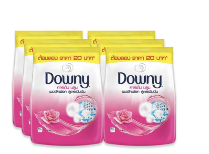 DOWNY Concentrate Powder Detergent Garden Bloom Pink 220Gx6