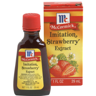 Mccormick Imitation Strawberry Extract Natural Identical Flavour 29ml