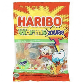 Haribo Worms Zourr Jally 80g