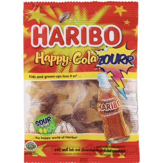 Haribo Cola Lemon Gummy 80g