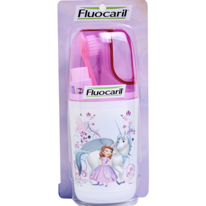 Fluocaril Kids Milk Teeth Brush Set Grape Flavour 25g