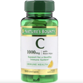 Nature's Bounty Vitamin C with Rose Hips 1000mg 100pcs