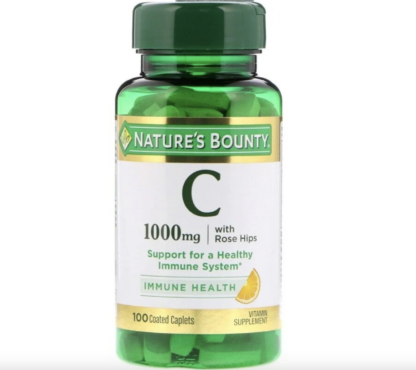 Nature's Bounty Vitamin C with Rose Hips 1000mg 100pcs