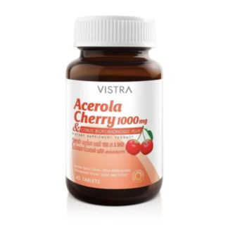VISTRA Acerola Cherry 1000mg & Citrus Bioflavonoids Plus