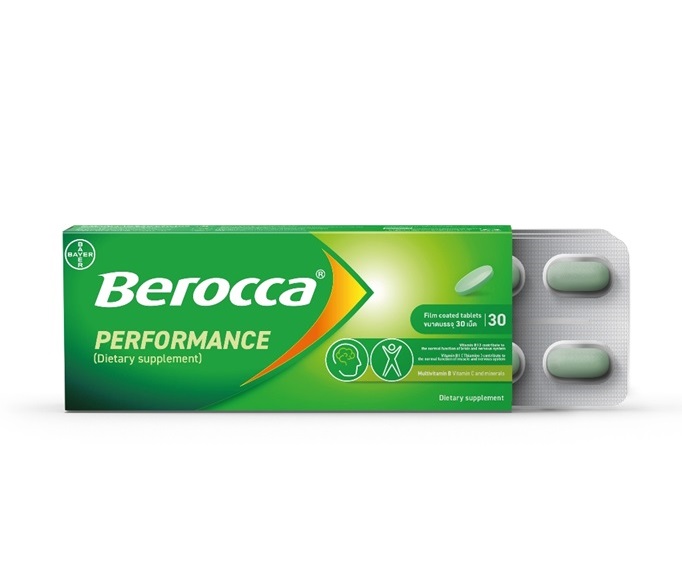 Berocca Performance Film Coated Tablets Bayer 30's