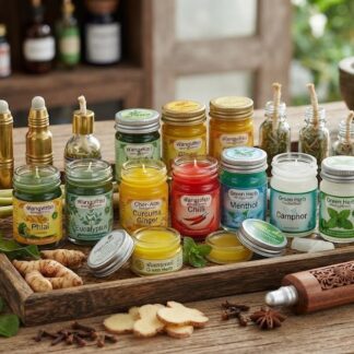 THAI HERBAL OILS, BALMS & INHALERS